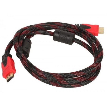 Cable connecting audio video HDMI (M)/HDMI (M) 3M. gilding. Black (1497547)