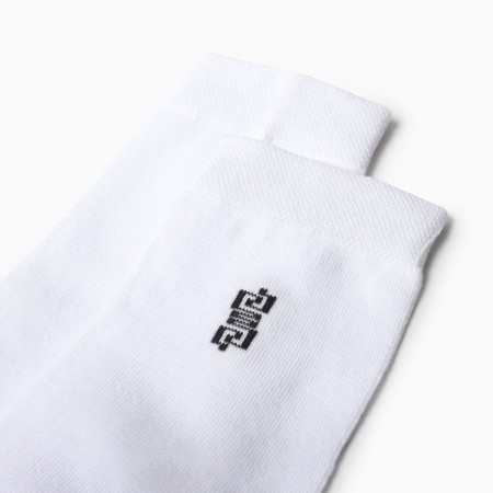Male socks, white color, size 27-29-1