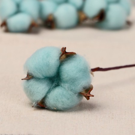 Sukhotzet "Cotton" D-5 cm, 30 cm, blue-1