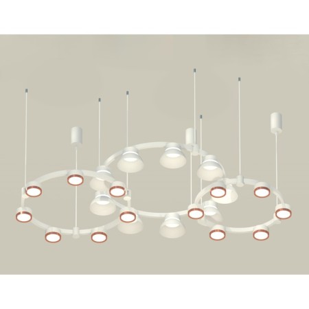 Ambrella Light Acrylic lamp, XR92082020, GX53 LED 12 W, white sand, pink gold, white matte