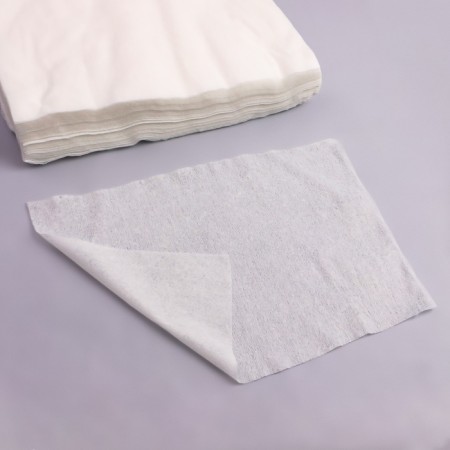 Disposable cosmetic napkins, 100 pcs, density 40g/m2, cotton, 20 × 30 cm, white color-1