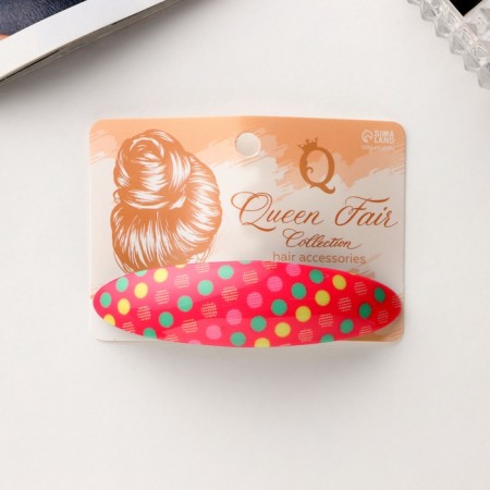 Hair hair clip "Silva" circles Color, 9.5 cm, mix-3
