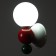 Luigi lamp LED 7W 3000-6000K White-red-green 12x25 cm