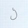 Offset hooks KOI Hard Game Offseet, BN color, No. 3/0, 5 pcs.