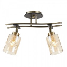 Спот Citilux «Мерида» CL142124, 45х15 см, 3х75Вт, E27, цвет коричневый