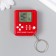 Plastic keychain on the Ring "Electronic Puzzle" mix 1.5x5x5.4 cm