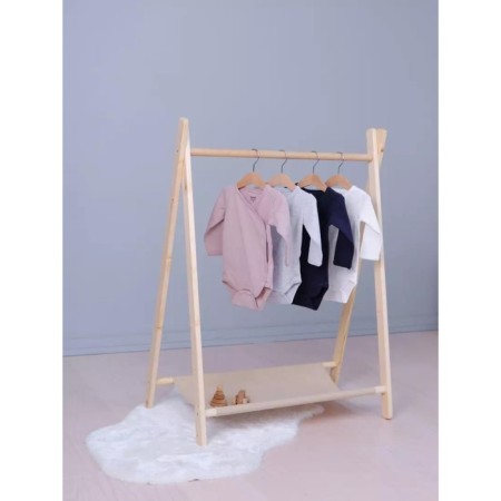 Body Kimono children with long sleeve Rant Base, height 62 cm, color light-beige-4