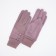 Gloves are female, dimensionless, without insulation, lilac color
