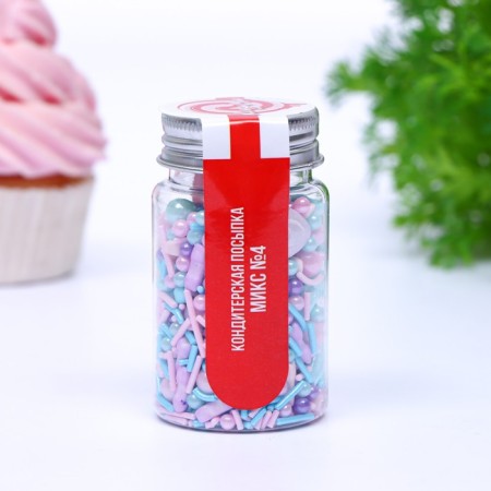 Confectionery Sprinking "MIX No. 4", 50 g-1