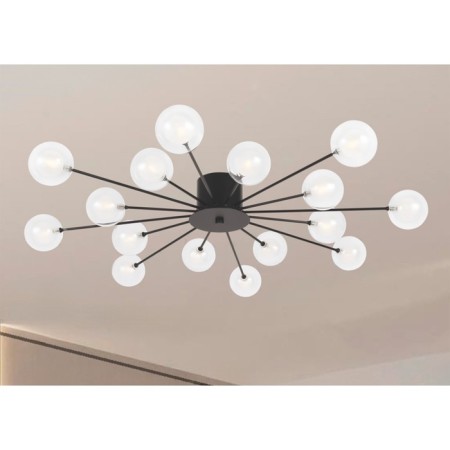 Freya FR5242CL-16B1 Celebrity ceiling lamp, 865x865x113 mm, G4, 16x3W, black color-18