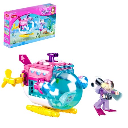 Constructor Pink Dream "Underwater Batiscaf", 117 parts