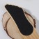 Feet tribes, sandpaper, bilateral, 25 cm, wooden