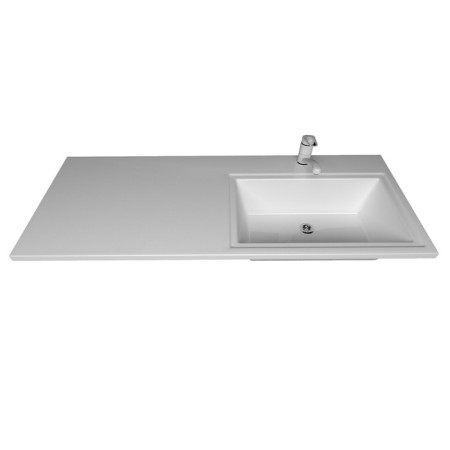 Sink over the Uperwood washing machine Marsal 120 cm, right, white-1
