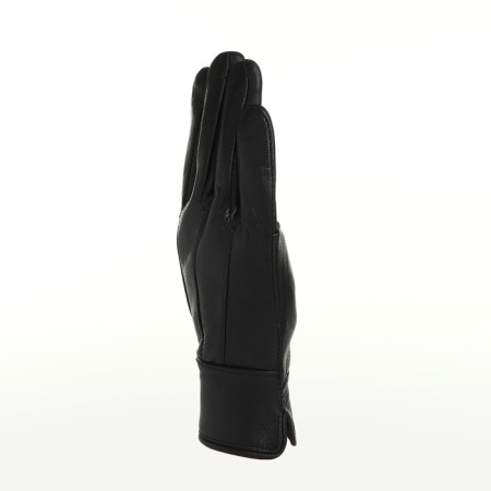 Female gloves, size l, with insulation, black color-1