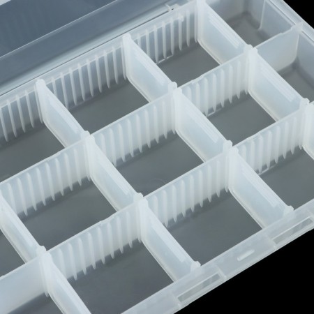 Box for baits KDP-3, 27 x 17.5 x 4 cm, transparent-2