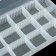 Box for baits KDP-3, 27 x 17.5 x 4 cm, transparent