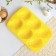 Silicone form on Easter "Hares and Chickens", yellow