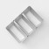 Bread form L-7, 22.5 × 11.5 × 12.2 cm, 3 sectional