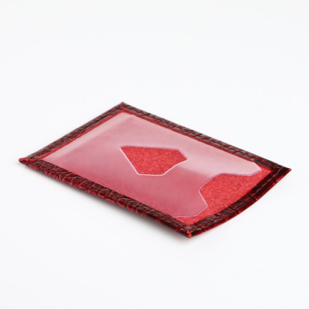 Cardholder, Textura, Burgundy Color-4