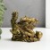 NECK Polystone Bronze "Dragon with a ball" 7.8x7x4.5 cm