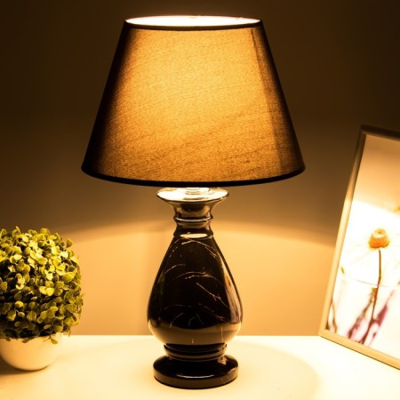 Table lamp "Versalya" E27 40W black 30x30x49 cm Risalux-2