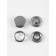 Buttons Rubash STVD D11MM (nab 10pc price for nab) stainless steel Silver blister Tr