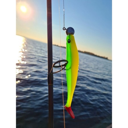 Vibro -highs LJ 3D Series Red Tail Shad 3.5in (08.90)/PG33 5pcs.-2