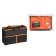 Organizer in the trunk "Eco", 37x24x15 cm, black/orange.
