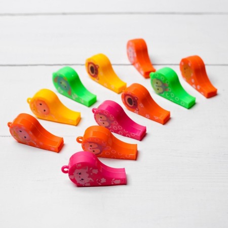 Whistle "Beasts", Mix colors-2