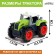 The “Farmer owner” tractor, works on batteries, green color