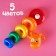 Pyramid 5 rings "Girafics"
