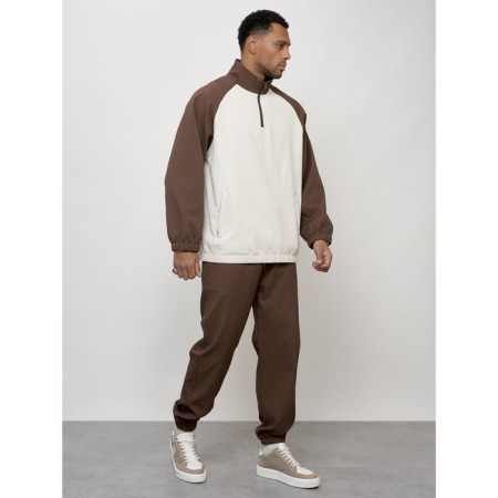Sports suit men's, size 48, brown color-2
