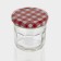 Glass jar for spices with a metal lid "Home", 150 ml, 7.5 × 6.7 cm, color mix