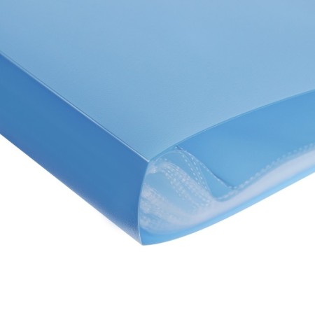 Folder with 60 A4, 700 μm inserts, calligrata top Breeze, elastic band, heavenly, embossing "under the skin"-3