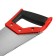 Hacksaw on wood flame, rubberized handle, 7-8 tpi, 400 mm