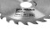 Disk saw wooden wood, fast cut, 125 x 22 mm, 24 teeth
