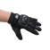 Motorcycle gloves with protective inserts, steam, size L, black