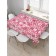 The tablecloth on the table “Pann with hearts”, rectangular, Saten, size 120x145 cm