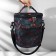 Folloer Bag "Neon butterflies", 2 eyelets, d = 21 × 23 cm, color colorful color