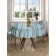 The tablecloth “Striped open spaces”, round, Saten, d = 150 cm