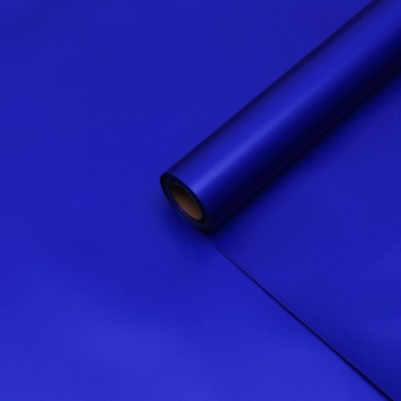Matte film, basic colors, blue, 57cm*10m-1