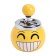 Ash for the house is a smokeless "smile", for cigarettes and sticks, 14 x 11 cm
