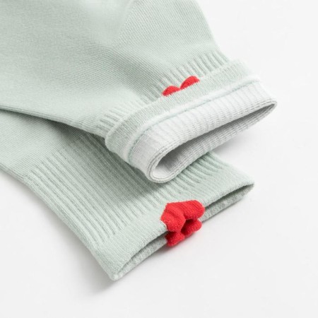 Women's socks minku "hearts", mint color, size 36-39 (23-25 ​​cm)-1