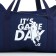Sports male, Textura, small size, blue color