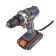 Drill-shuruvret battery. FTL PSR 24V, 24 V, 2x2 Ah, Li-Ion, 1450 rpm, 0.8-10 mm, case