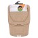 Carpets in a salon with a high side, PVC, universal, beige, set 4 pcs