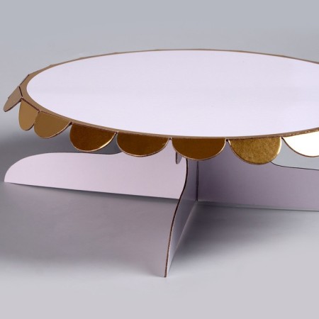 Cake stand, white color-3