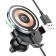 Hoco CW42 car charger, wireless, magnetic, PD, USB, 2 A, 1m, black