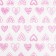 Siliconized Paper "Purple Hearts", for baking, 0.38 x 5 m
