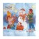Napkins Paper New Line Fresco Snowman and children 2 layers 20 sheets 33*33
